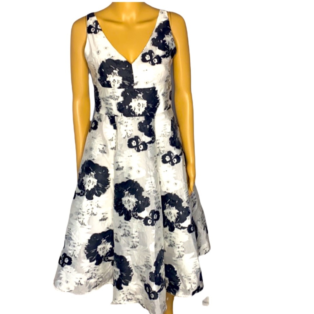 Betsey Johnson Floral Jacquard Dress